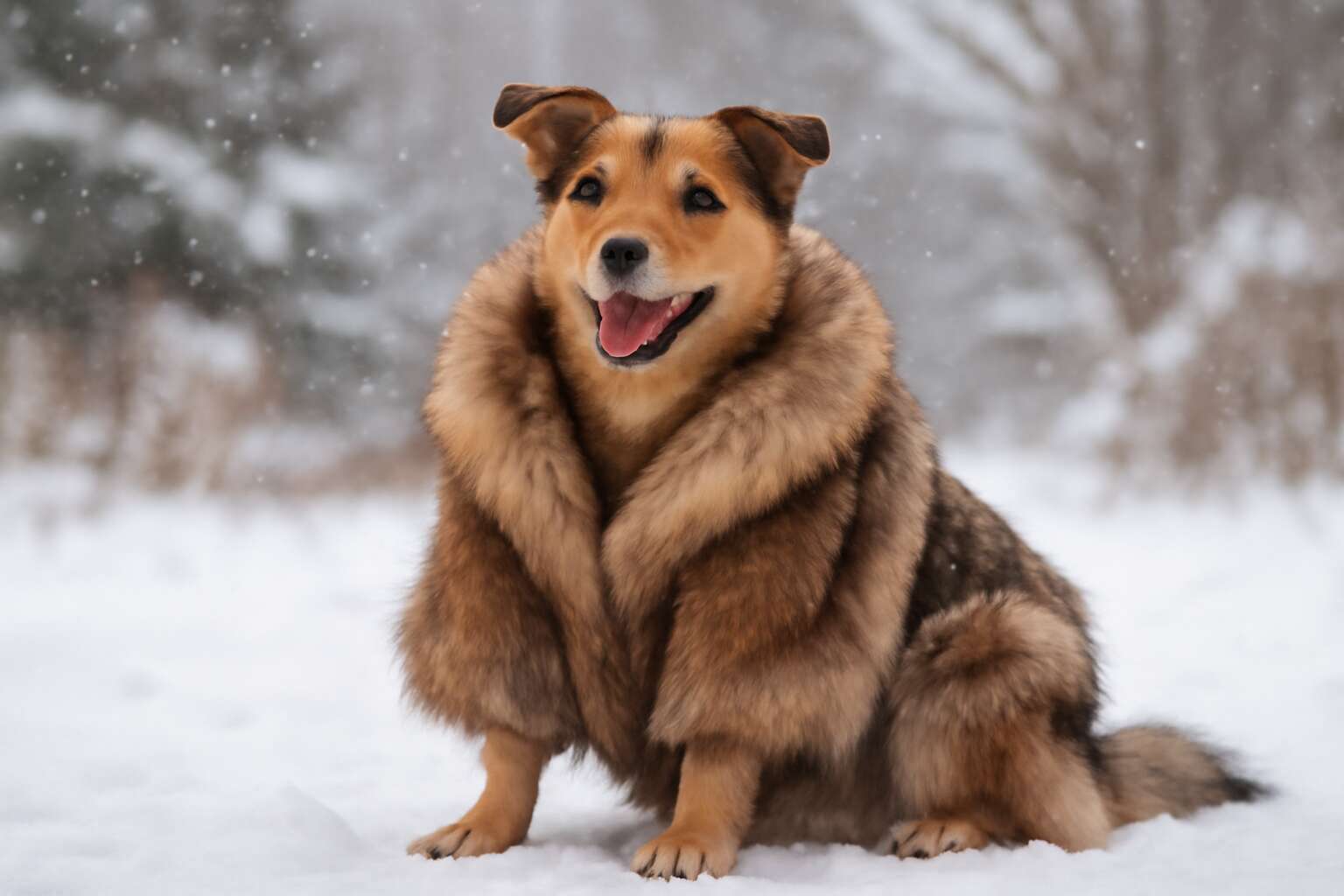 dog fur clothing