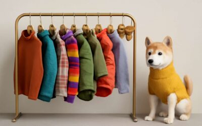 Stylish and Practical Solutions with a Dog Clothing Rail for Organized Pet Fashion Display