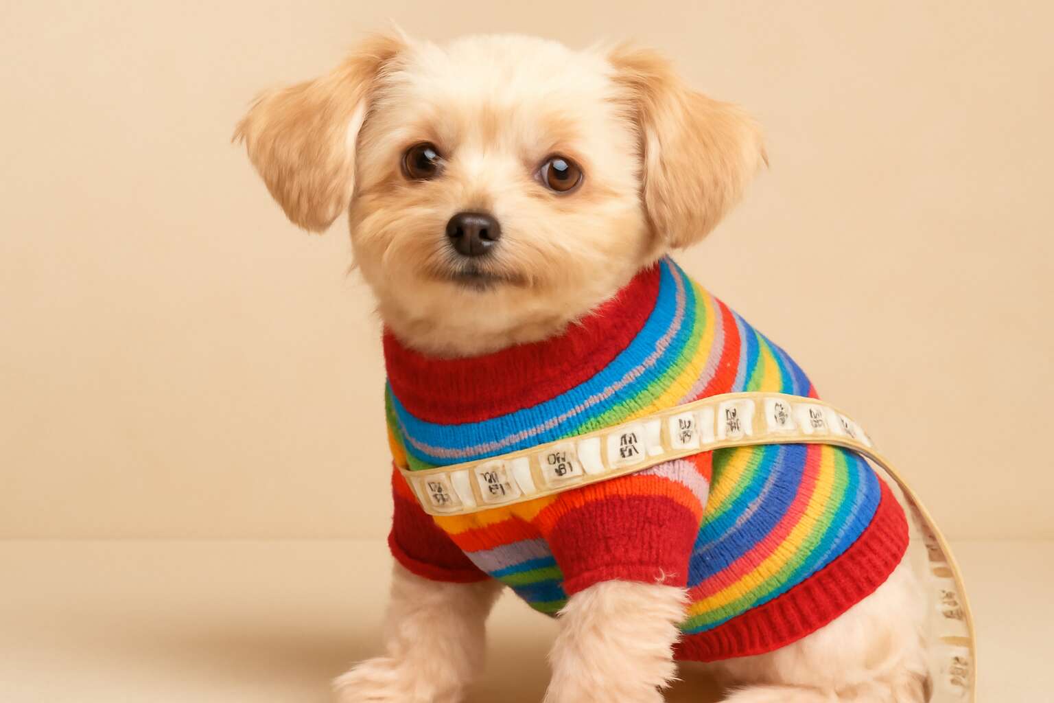 dog clothing size guide