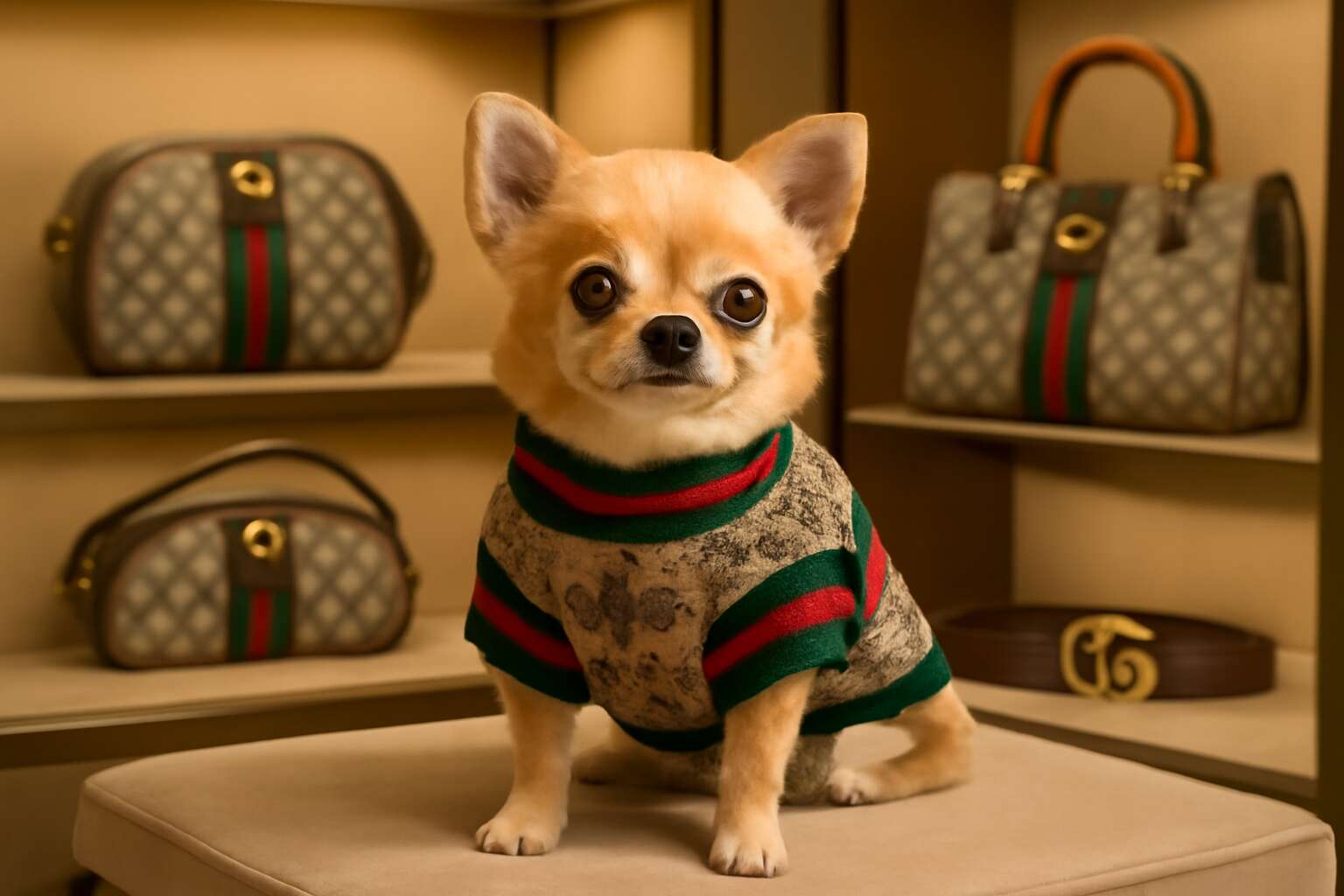 dog clothing gucci