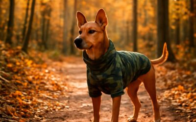 Trail-ready style: camouflage dog clothing for bold pups on every adventure.