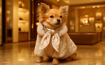 Turn heads on every walk with expensive dog clothing your pup will love
