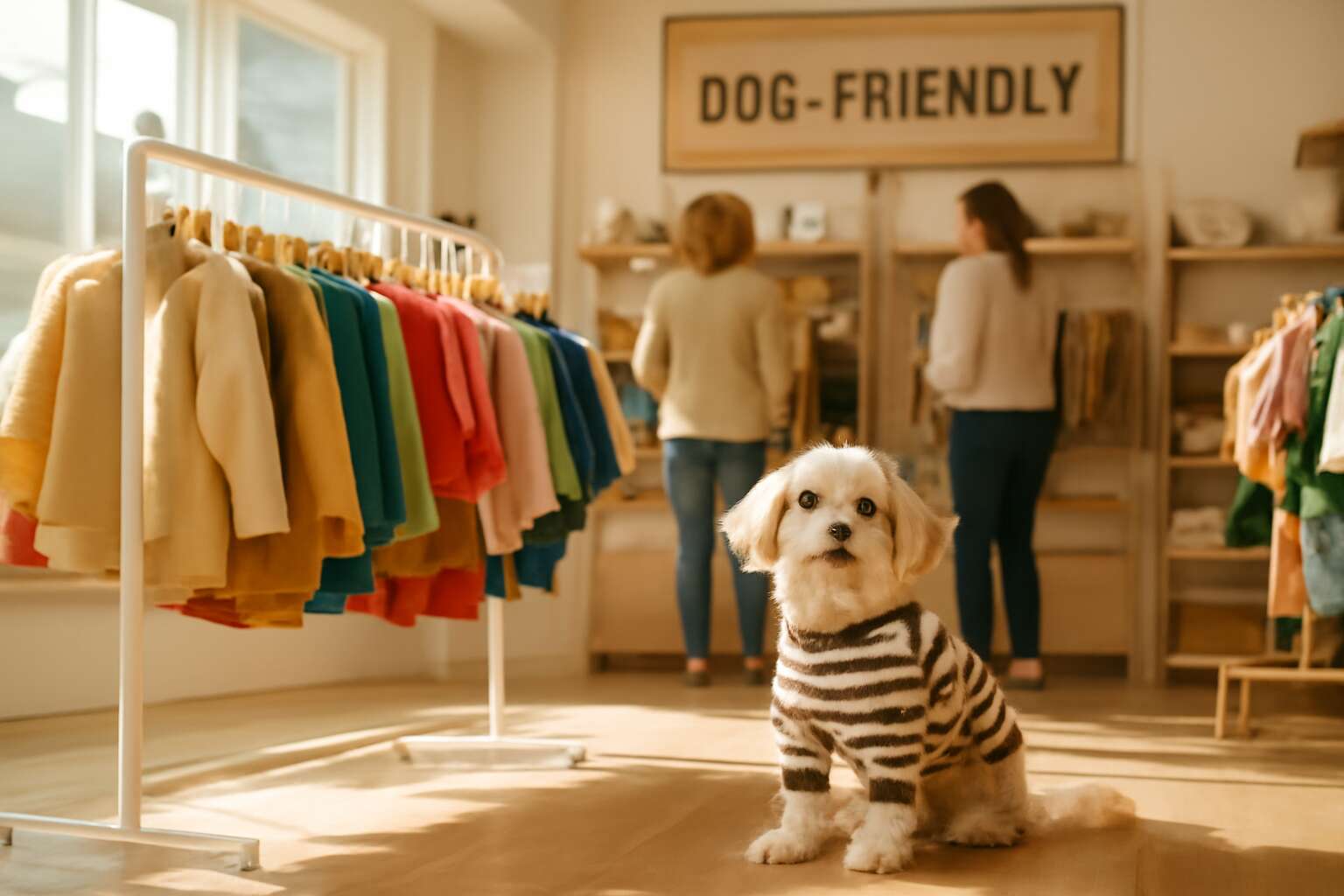 dog friendly clothing stores
