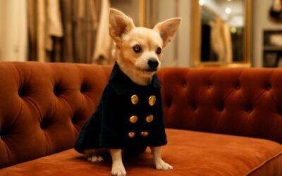 Chic dog clothing luxury: Elevate your pup’s style with couture gear.
