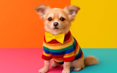 Runway-ready vibes with dog clothing funny outfits that crack up the park