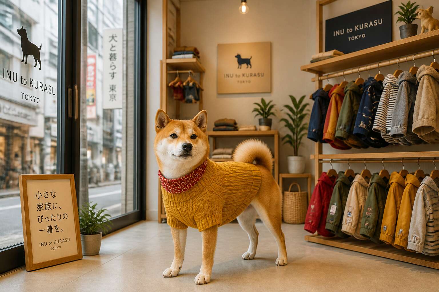 dog clothing store tokyo